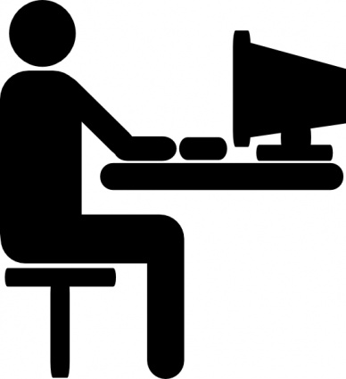 Computer User Person Desktop Party Lab Pictogram Lan