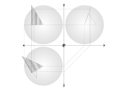 Construction Geodesic Spheres Recursive From Tetrahedron