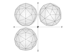 Construction Geodesic Spheres Recursive From Tetrhahedron