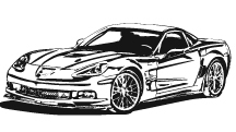 Corvette ZR1 Vector