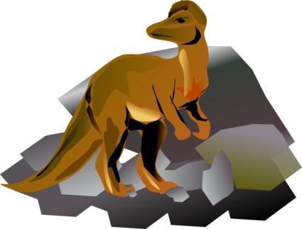 Corythosaurus clip art