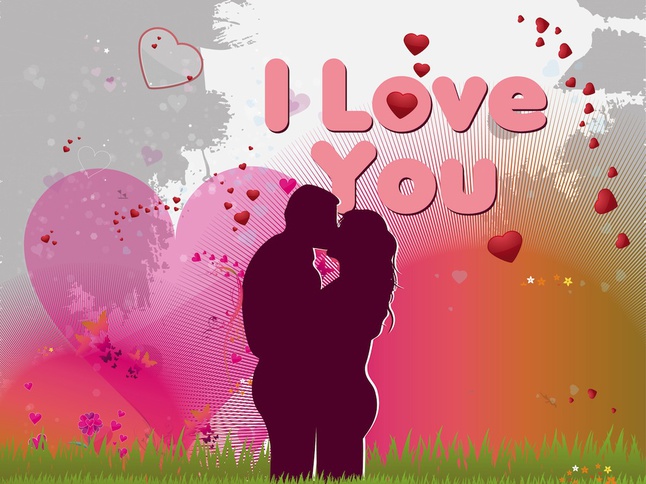 Couple In Love Vector