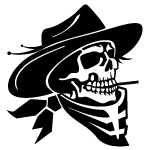 Cowboy Skull Free Vector