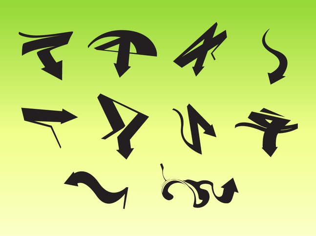 Creative Arrow Vectors