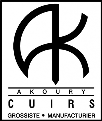 Cuirs Akoury logo