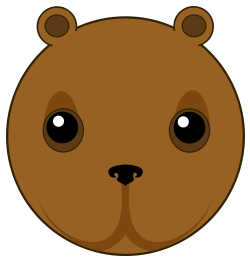 Cute Bear Head