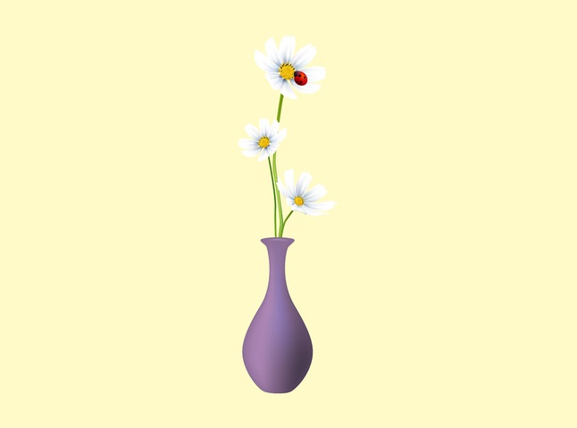 Daisy Vase