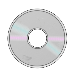 Damaged Compact Disc