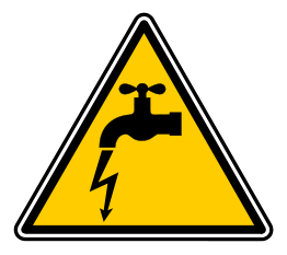 Danger Electric Leakage