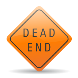 Dead end sign