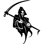 Death And Scythe Free Vector