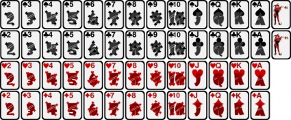 Deck Of Playing Cards clip art