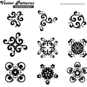 Decorative Free Vector Elements Edition 7