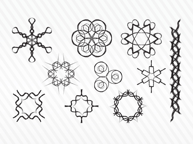 Decorative Sketch Vector