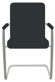 Desk Chair- Black