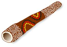 Didgeridoo, Australian traditional music instrument