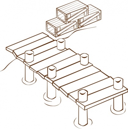 Docks clip art