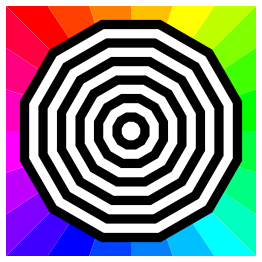 Dodecagon Target