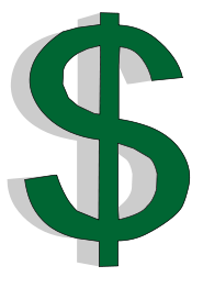 Dollar symbol in 3D