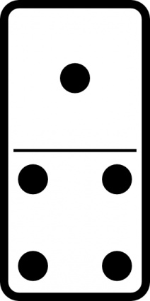 Domino Set clip art