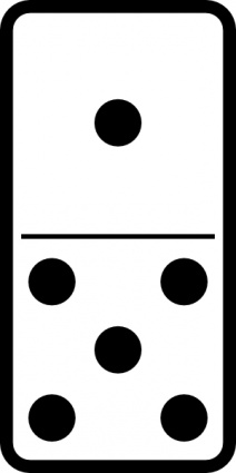 Domino Set clip art