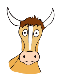 Drawn Cow