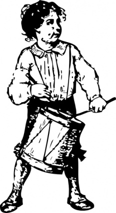 Drummer Boy clip art