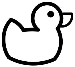 Duck Outline