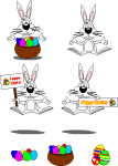 Easter Bunny Vectors