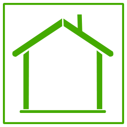 Eco Green House Icon