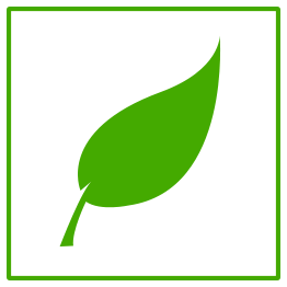 Eco Green Leaf Icon