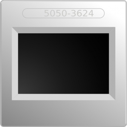 Embedded Lcd Screen clip art