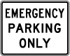 Emergency Parking Only