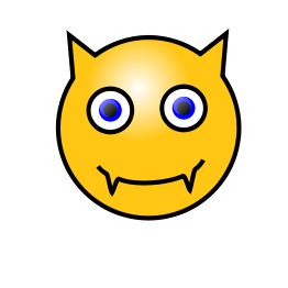 Emoticons: Devil face