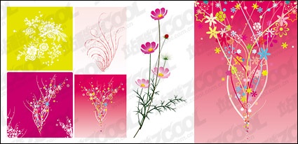 Eps Format, Ai Format, With JPG Preview, Keyword: Vector Patterns, Flowers, Fun