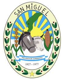 Escudo de la Municipalidad de San Miguel - Corrientes - Argentina