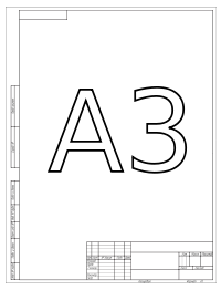 ESKD paper format A3 (vertical)