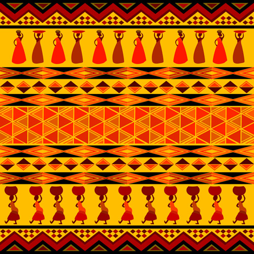 Ethnic African pattern