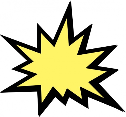 Explosion clip art