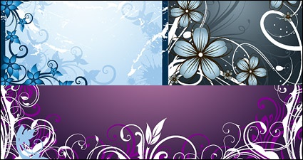 Fashion flowers frame material