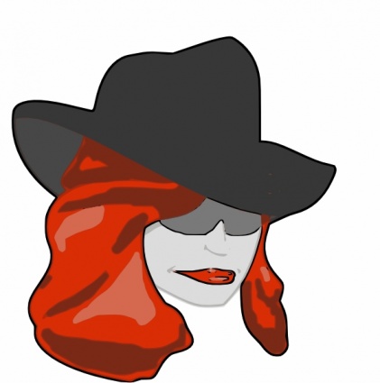 Female Detective clip art