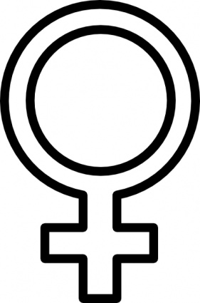 Female Symbol clip art