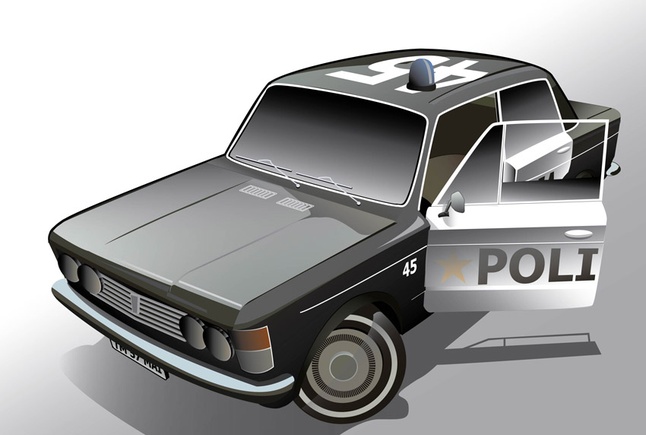 Fiat Police Car