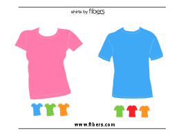 Fibers.com Vector T-Shirt Templates