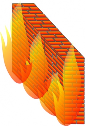 Firewall clip art