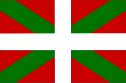 Flag Of Basque Spain clip art