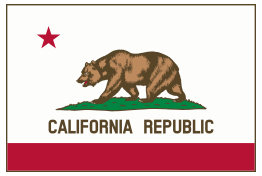 Flag of California (thick border)