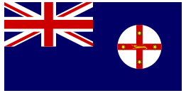 Flag of New South Wales Australia