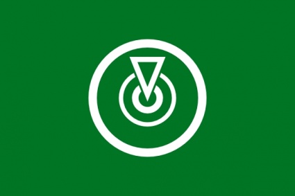 Flag Of Oshima Tokyo clip art