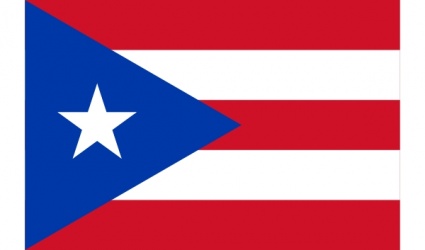 Flag Of Puerto Rico clip art